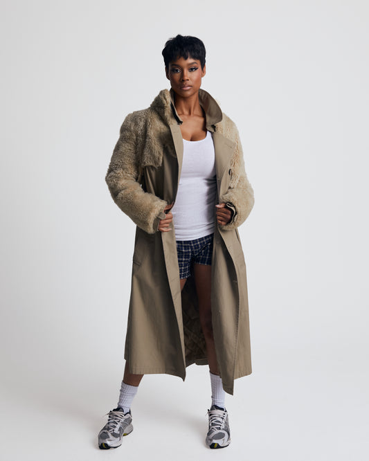 Out the trenches (business cozy trench)